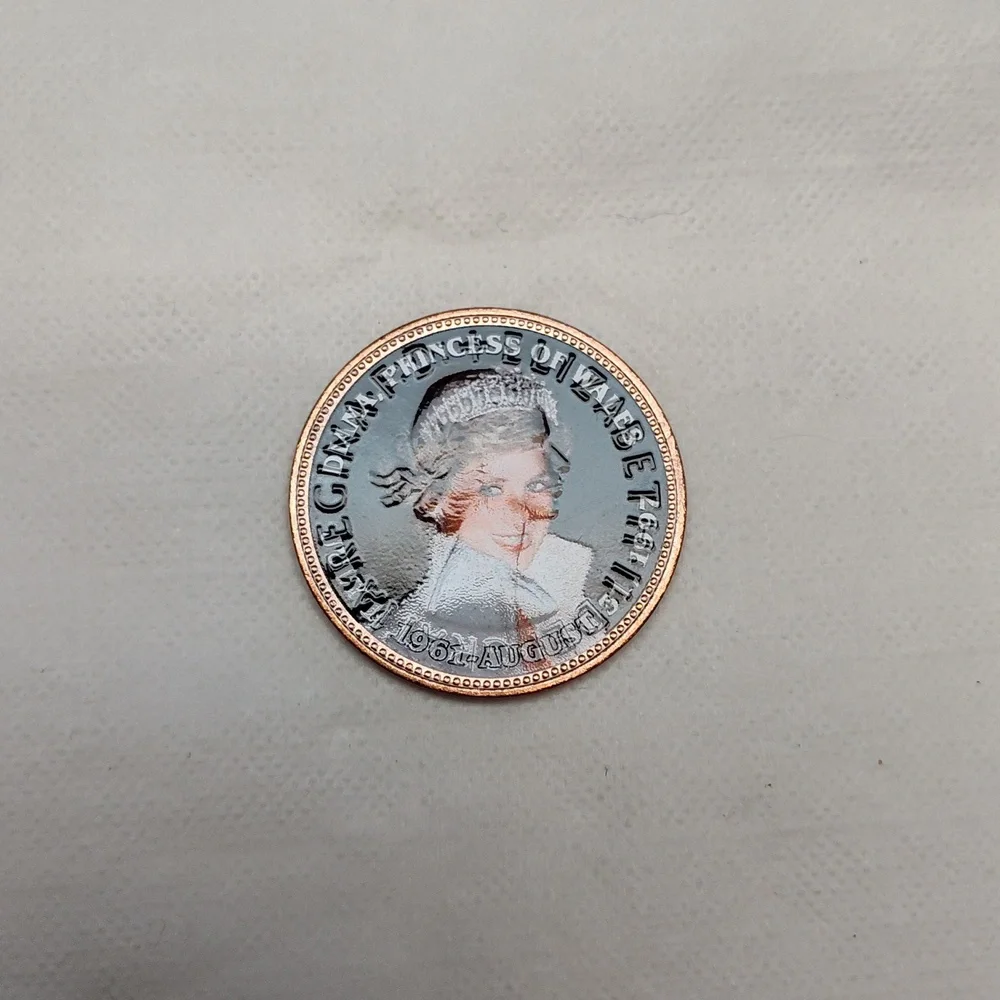 Colorized British Penny - Picture 2 of 4
